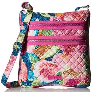 Vera Bradley Iconic Triple Zip Hipster